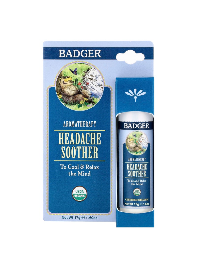 Aromatherapy, Headache Soother, Peppermint & Lavender, 0.60 oz (17 g)